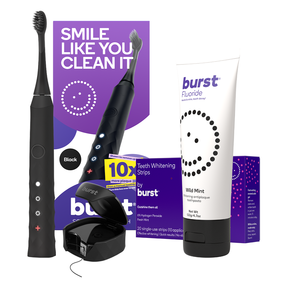 burst toothbrush toothpaste