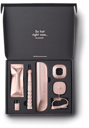 BURST SONIC TOOTHBRUSH ROSE GOLD EDITION | Deep Cleaning ...